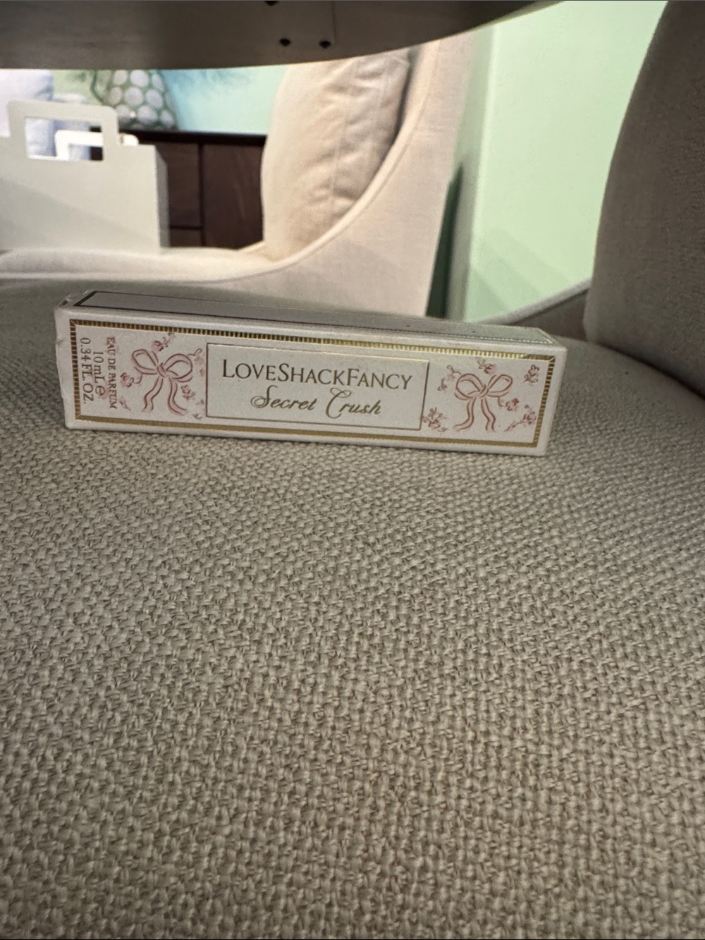 LoveShackFancy Secret Crush - White and Gold Box